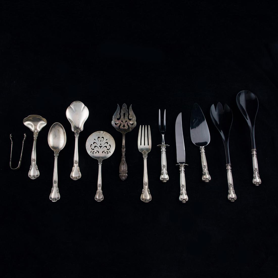 Appraisal: A PC GORHAM CHANTILLY STERLING FLATWARE SERVICE A pc Gorham