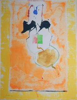 Appraisal: Helen Frankenthaler lithograph Helen Frankenthaler American - - ''Solar Imp''-