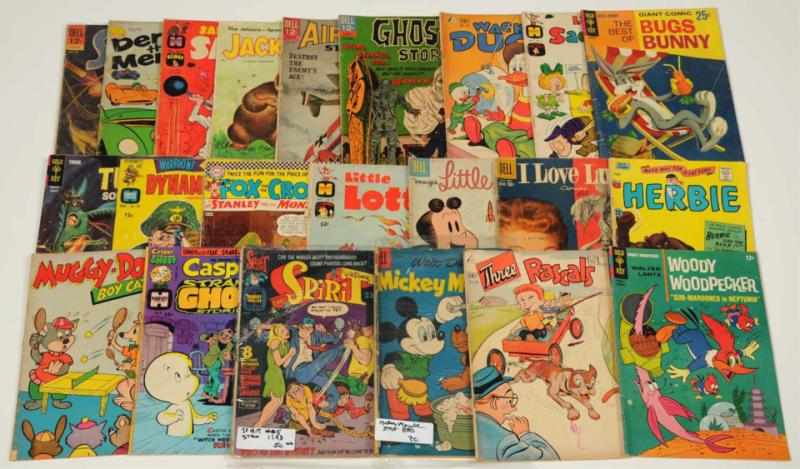 Appraisal: Lot of Dell Gold Key Comic Books This group includes