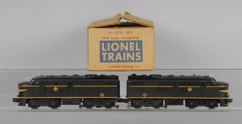 Appraisal: Lionel No Erie Alco Set Description American Post-war Includes one