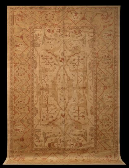 Appraisal: Angora Oushak Carpet ' x '