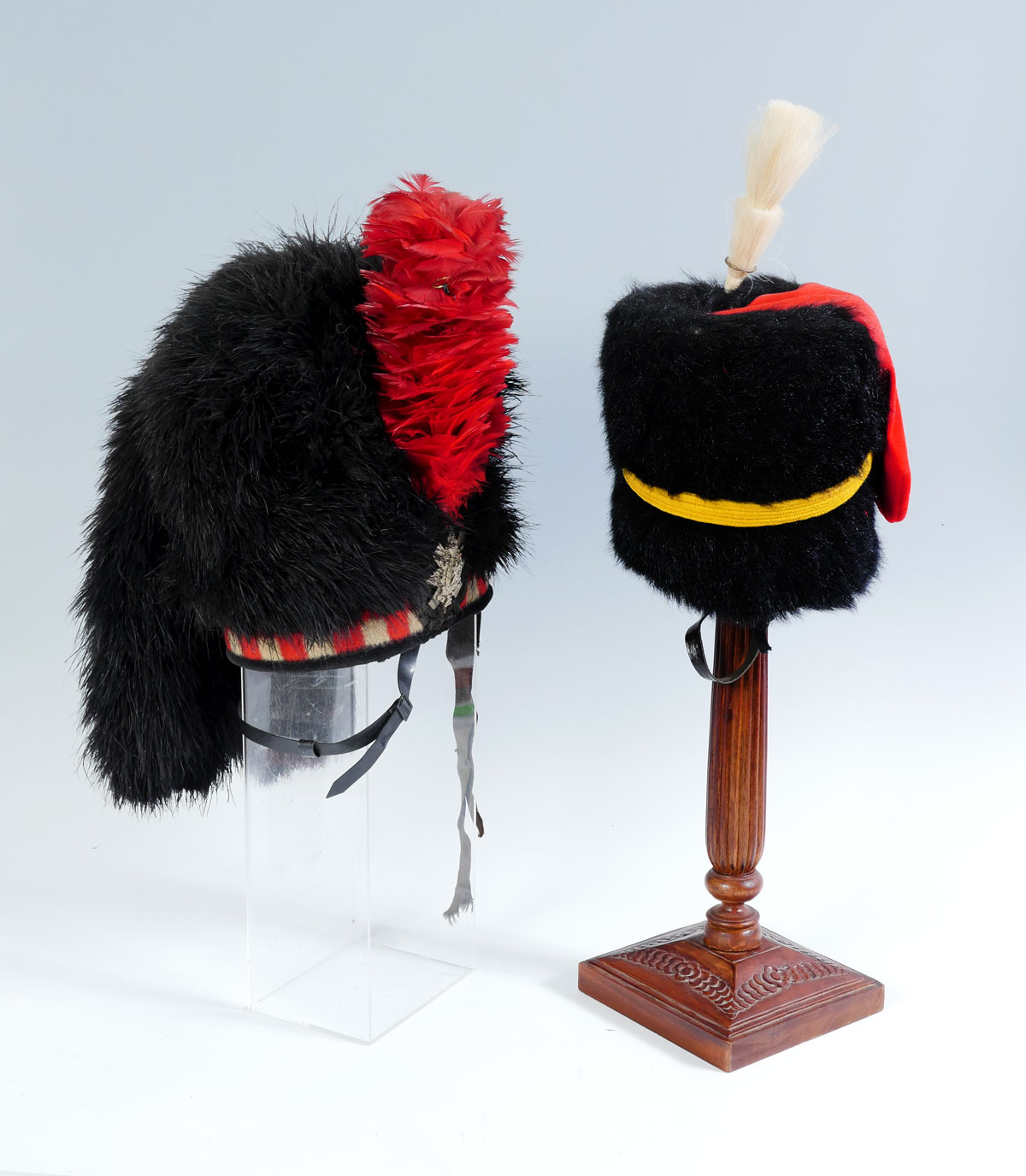 Appraisal: PC BRITISH BEAR SKIN BUSBY COLLECTION Comprising - Rangers Bear