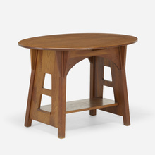 Appraisal: Limbert TABLE MODEL USA c oak h w d in