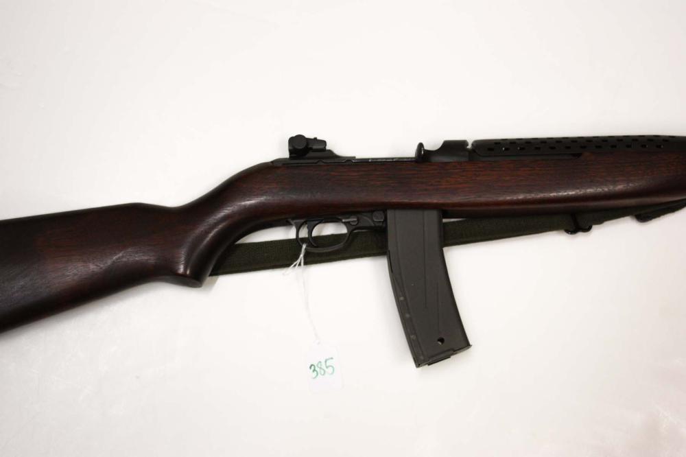 Appraisal: WINCHESTER U S MODEL M SEMI AUTOMATIC CARBINE carbine caliber