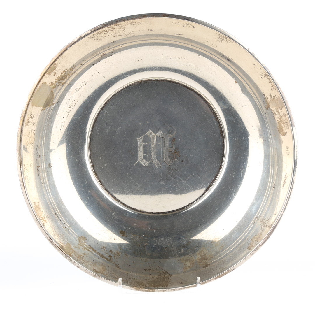 Appraisal: Gorham sterling silver bowl in Diam ozt Condition Monogrammed M