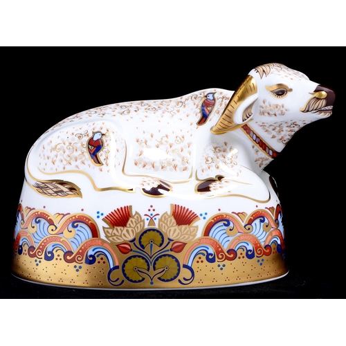 Appraisal: A Royal Crown Derby Water Buffalo paperweight box