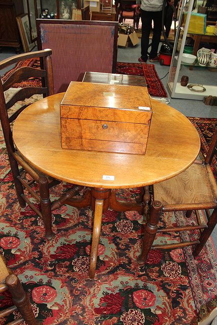 Appraisal: A LATE VICTORIAN MAHOGANY CIRCULAR TILT TOPPED TABLE on turned