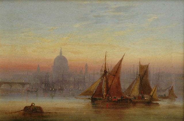 Appraisal: Charles John deLacy British - The Pool of London with