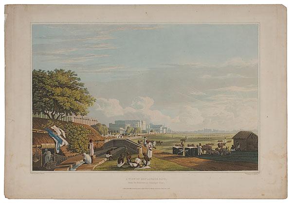 Appraisal: A VIEW OF ESPLANADE ROW BY JAMES FRASER engraving and