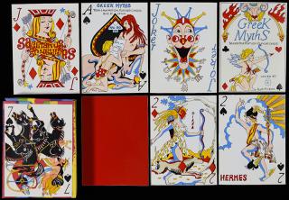 Appraisal: Elaine Lewis Greek Myths Transformation Playing Cards Bradford J Title