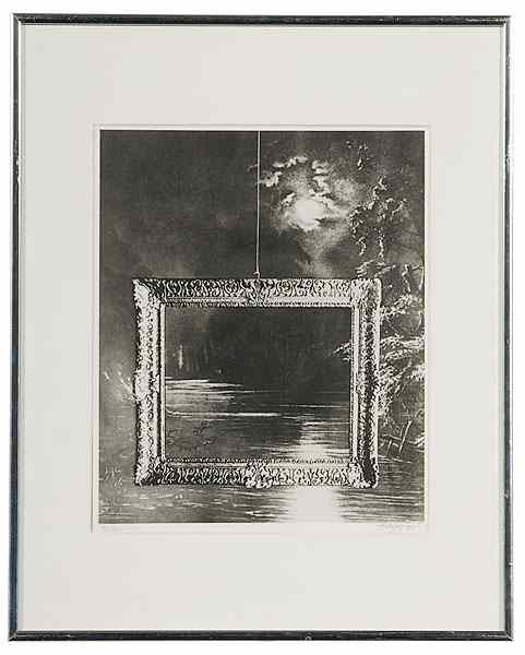 Appraisal: Herbert Bayer German - Look Into Light Photomontage titled Blick