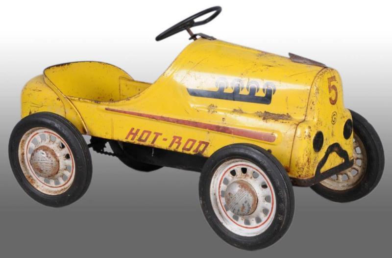 Appraisal: Pressed Steel Garton Hot Rod Pedal Car Description s Original