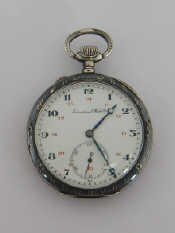 Appraisal: International Watch Company an early th century silver and niello