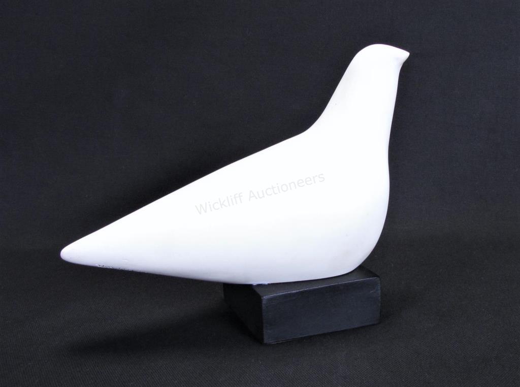 Appraisal: Cleo Hartwig Dove Sculpture Cleo Hartwig American - modern-design sculpture