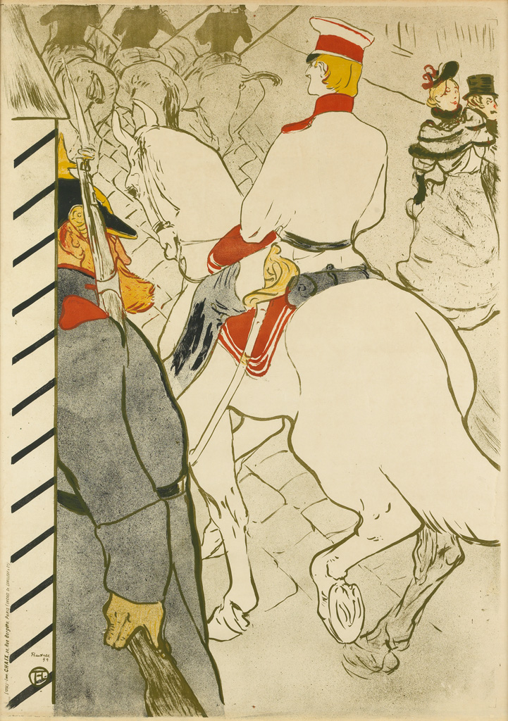 Appraisal: HENRI DE TOULOUSE-LAUTREC - BABYLONE D'ALLEMAGNE x inches x cm