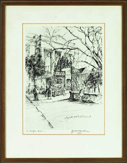 Appraisal: Elizabeth O'Neill Verner American South Carolina - View of a