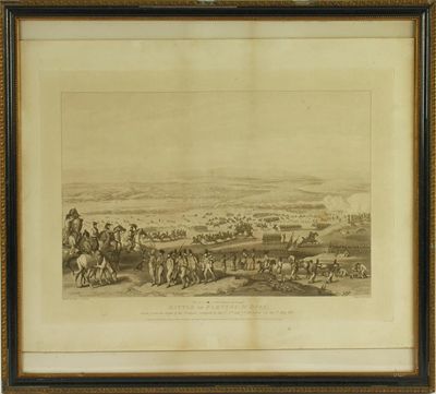 Appraisal: After Major T St Clair Battle of Foentesd'onor an aquatint