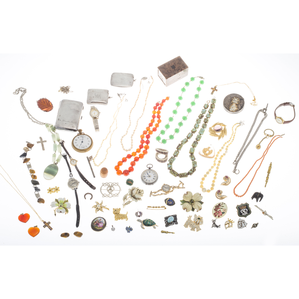 Appraisal: A large collection of costume jewellery to include various wrist