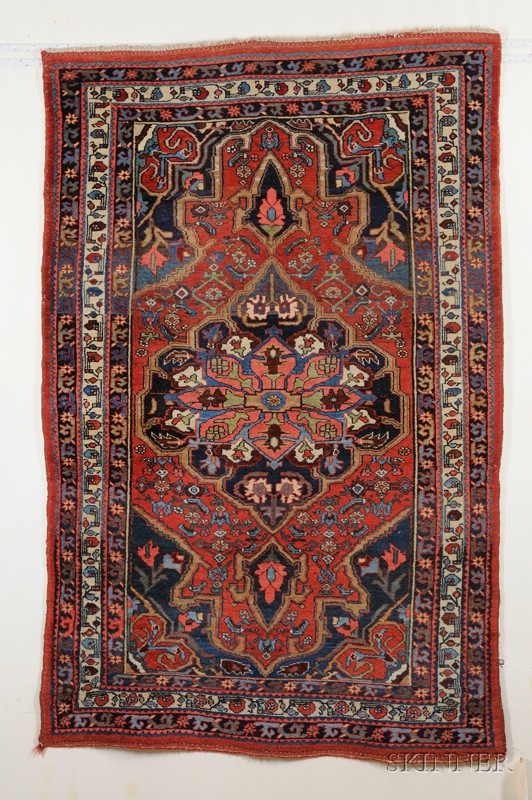 Appraisal: Bidjar Rug Northwest Persia second quarter th century ft x