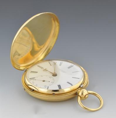 Appraisal: An k Gold Pocket Watch by Robert Roskell Liverpool England