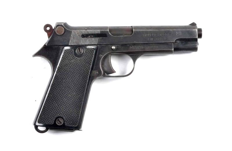 Appraisal: M A C Model Pistol Serial Semi-automatic chambered for the