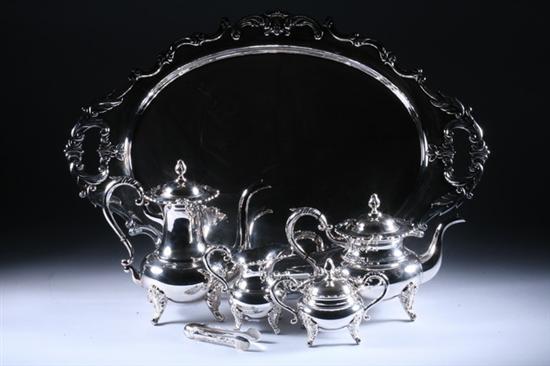 Appraisal: FIVE-PIECE JAPANESE STERLING SILVER TEA AND COFFEE SERVICE Miyata silver