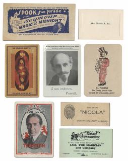 Appraisal: Miscellaneous Lot of Vintage and Contemporary Magic Ephemera and Photos