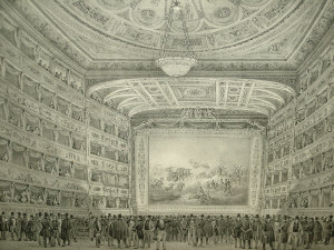 Appraisal: Gio Barozzi publ mid th century- Gran Theatro la Fenice