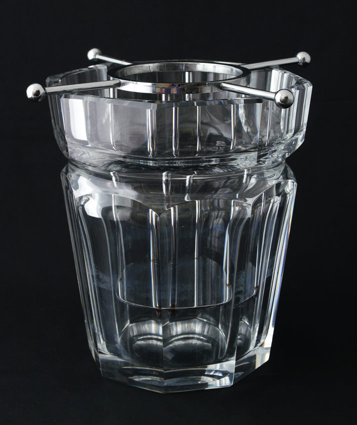 Appraisal: BACCARAT FRENCH CRYSTAL WINE COOLER Marked on base sold with