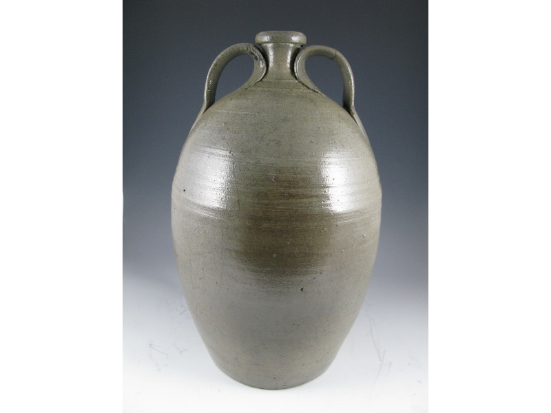 Appraisal: NC Pottery Four-Gallon Storage Jar JD Craven salt glazed stoneware