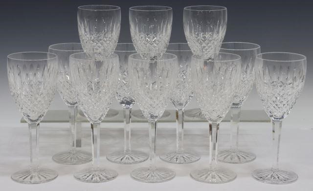 Appraisal: lot of Waterford cut crystal water goblets in the Castlemaine