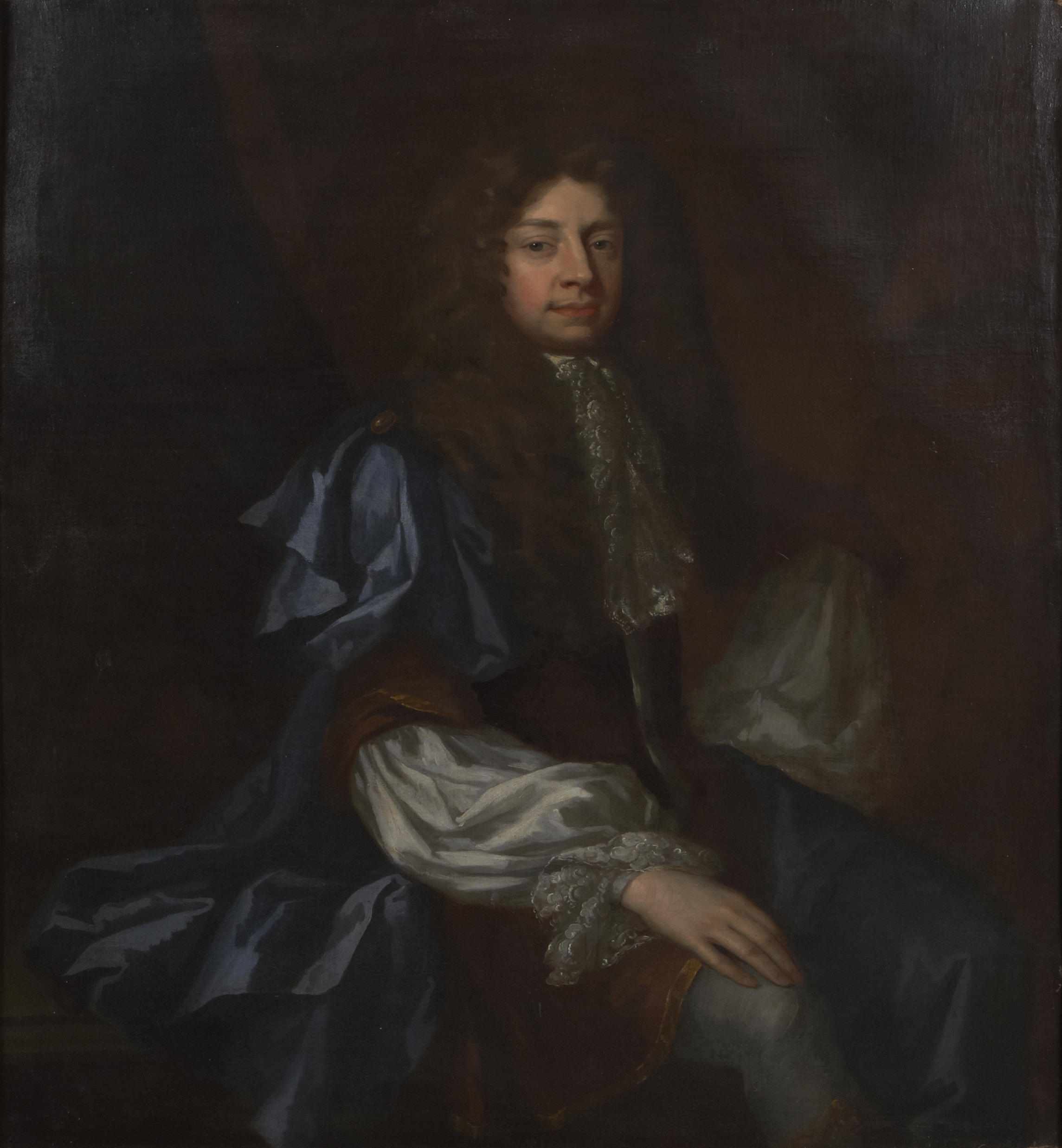 Appraisal: Attributed to Sir Godfrey Kneller British - A portrait of