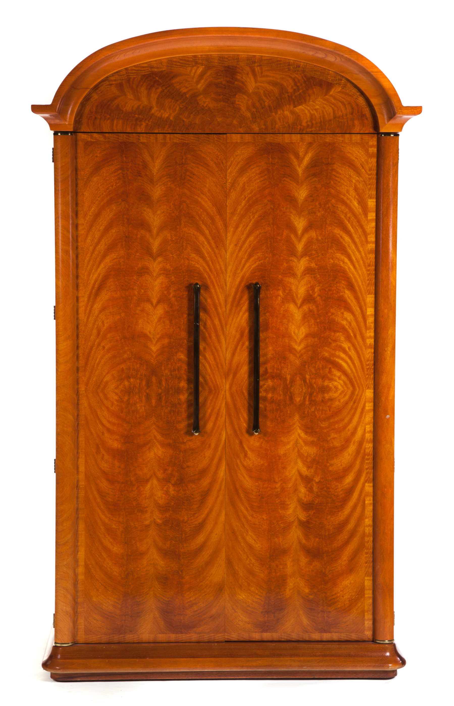 Appraisal: AMERICAN WARDROBE BY HENREDON Late th century mixed woods with