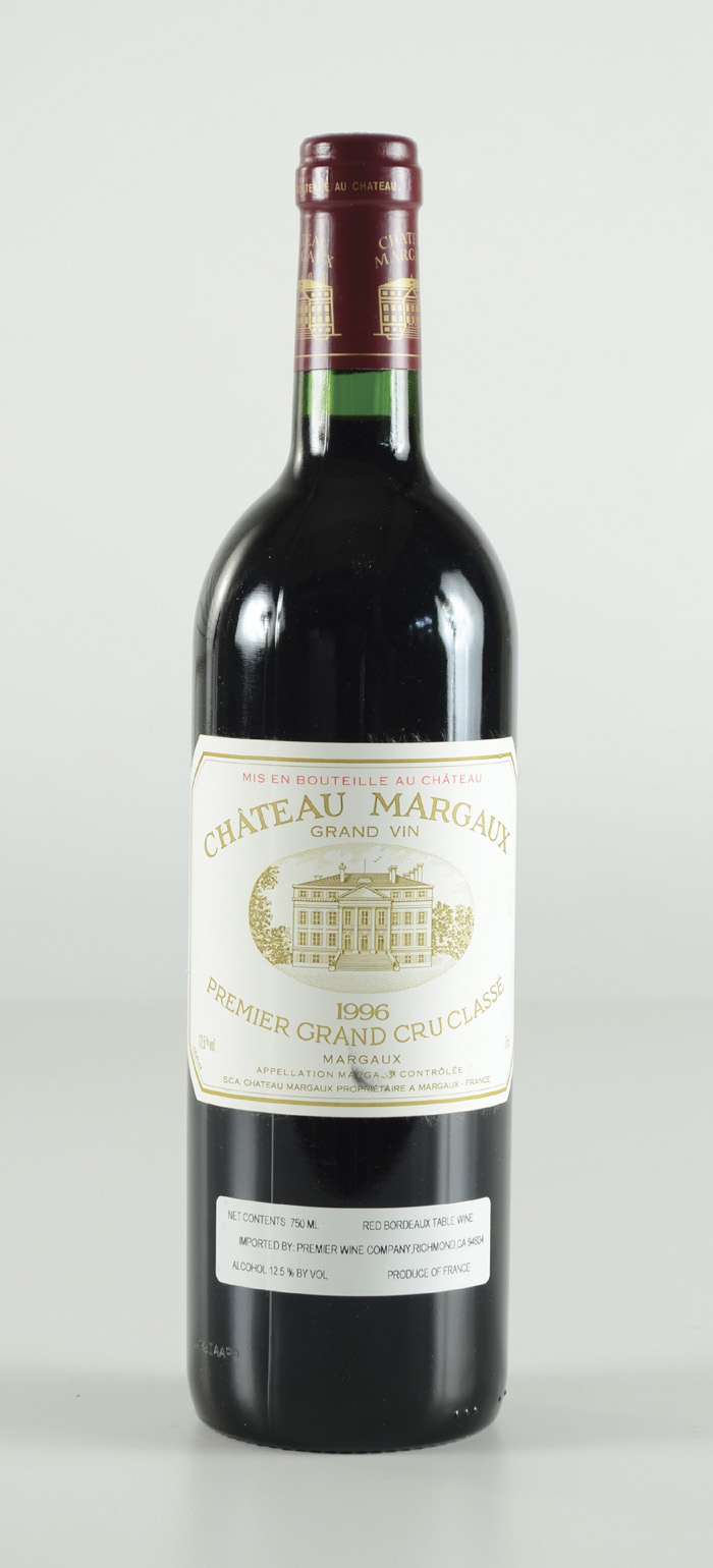 Appraisal: ONE BOTTLE VINTAGE FRENCH RED BORDEAUX Chateau Margaux Margaux