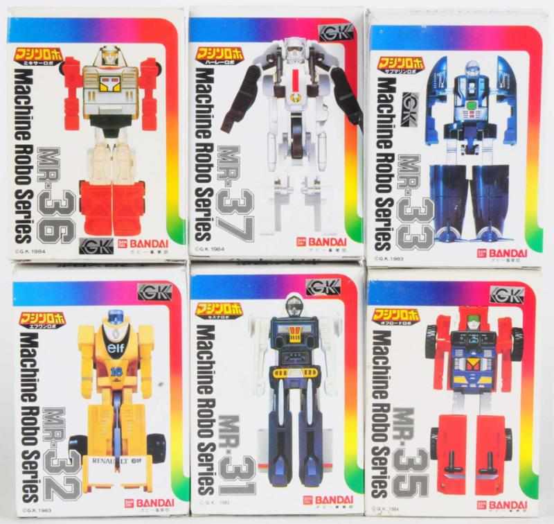 Appraisal: Machine Robo Collection Group of - Popy This final assortment