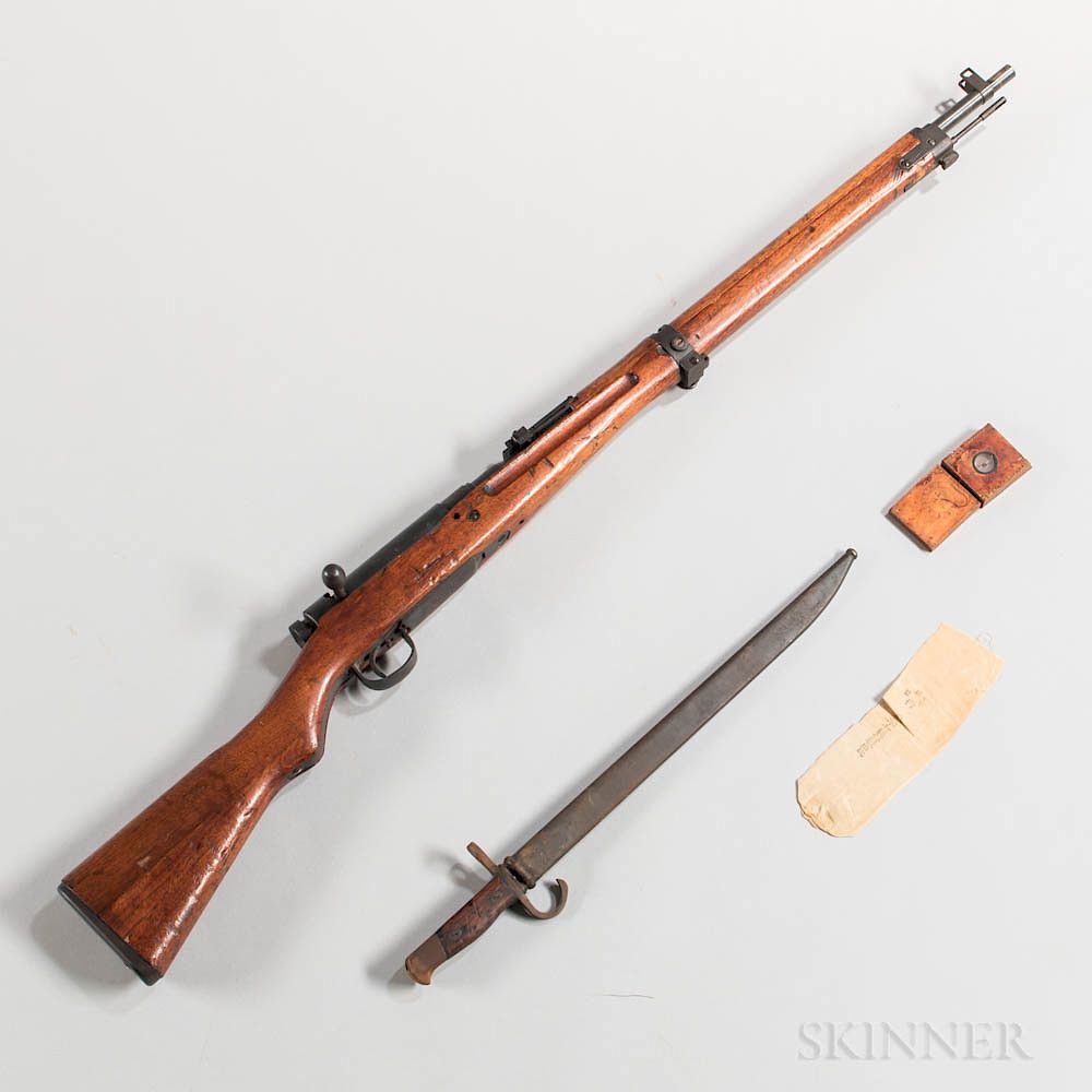 Appraisal: Arisaka Type Bolt-action Rifle and a Beaumont-Vitali Model Bolt-action Rifle