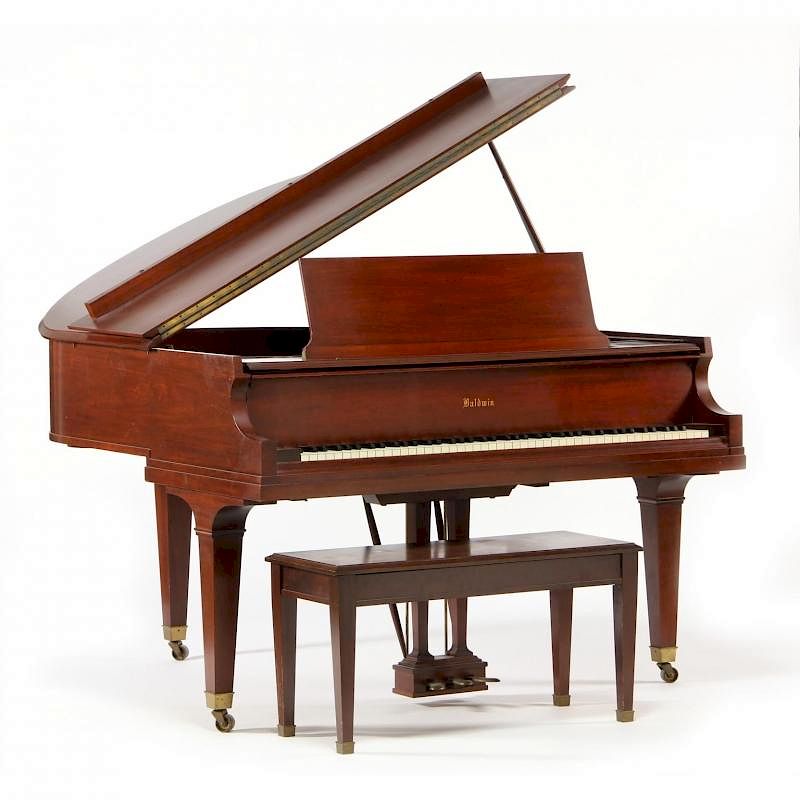 Appraisal: Baldwin MBaby Grand Piano built in mahogany case Cincinnati OH