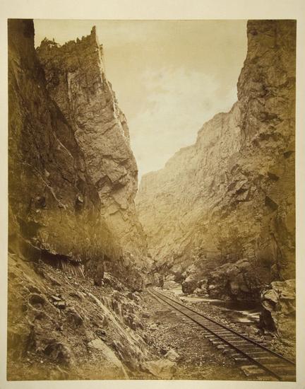 Appraisal: JACKSON William Henry - The Royal Gorge Grand Canyon of