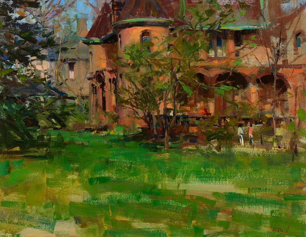 Appraisal: Richard Schmid Charles Gates Dawes House Evanston Illinois Richard Schmid