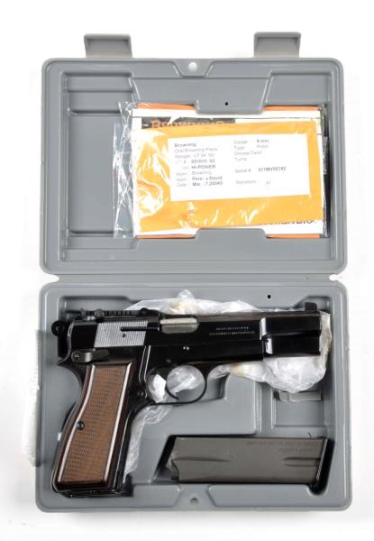 Appraisal: MIB Browning Hi-Power Semi-Automatic Pistol Serial Mv Pistol is brand