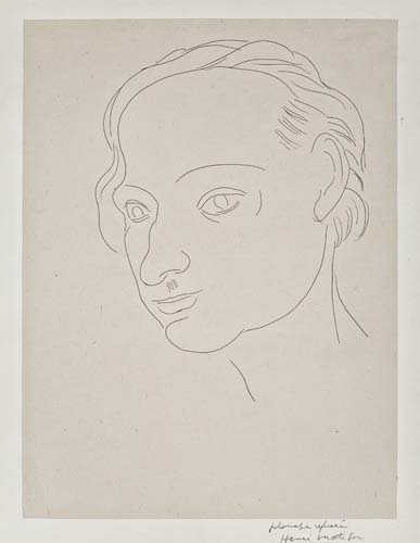 Appraisal: HENRI MATISSE Le Tombeau de Charles Baudelaire Etching on chine