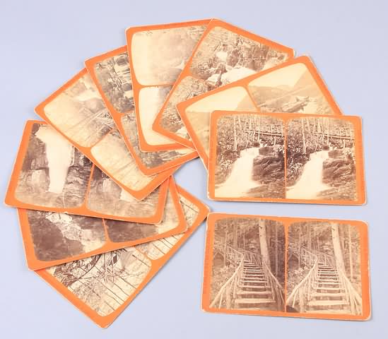 Appraisal: Grouping of Stereoviews From the Delaware Water Gap Penna series