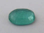 Appraisal: A loose polished natural emerald approx ct x x mm