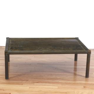 Appraisal: Philip and Kelvin LaVerne Classical coffee table Philip and Kelvin