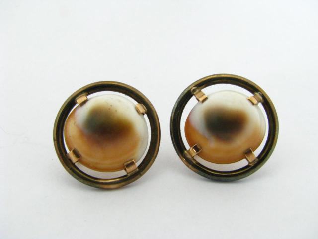 Appraisal: Two Pair of K Yellow Gold Earrings one pair with