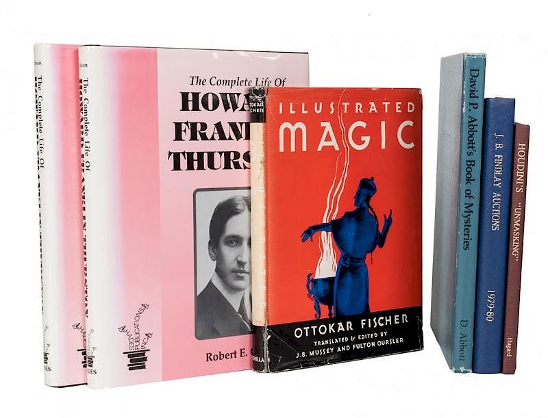 Appraisal: Lot of Six Books on Magic History and Biography Lot