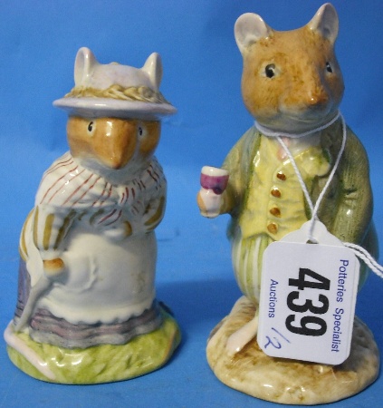 Appraisal: Royal Doulton Brambly Hedge Figures Conker BDH and Old Mrs