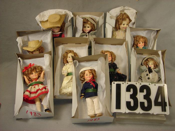 Appraisal: Lot of Shirley Temple dolls dolls and dolls all vinyl