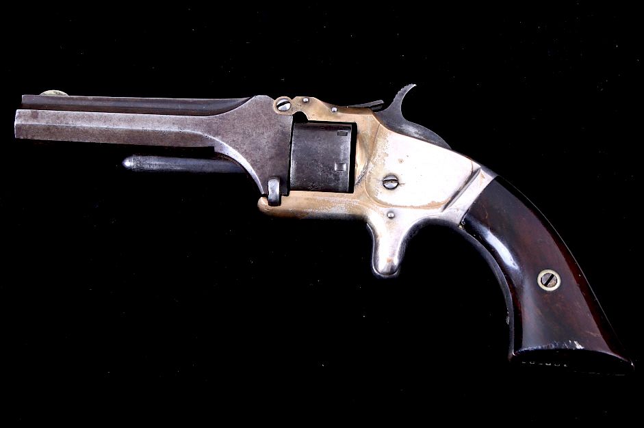 Appraisal: Smith Wesson No Presentation Silver Revolver This is a fantastic