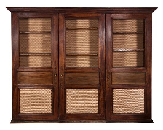 Appraisal: Sale Lot A Large French Provincial Oak Cabinet or Armoire